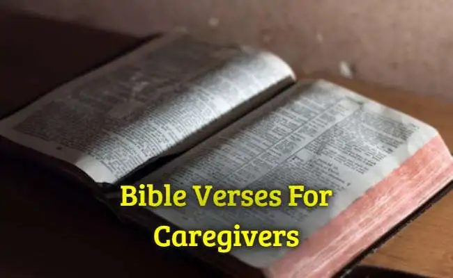 Bible Verses For Caregivers