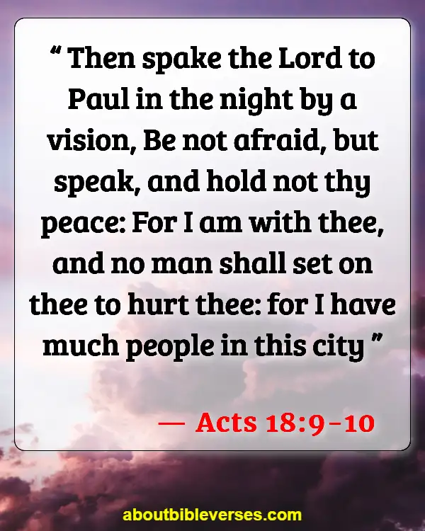 Bible Verses God Will Make A Way (Acts 18:9-10)