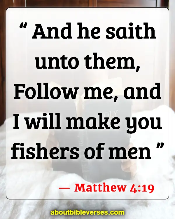 Bible Verses Walk With Jesus (Matthew 4:19)