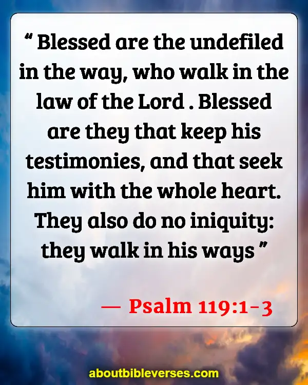 Bible Verses Walk With Jesus (Psalm 119:1-3)