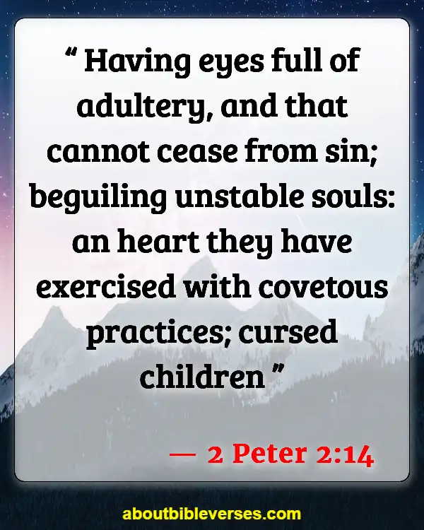 Consequences Of Adultery In The Bible (2 Peter 2:14)