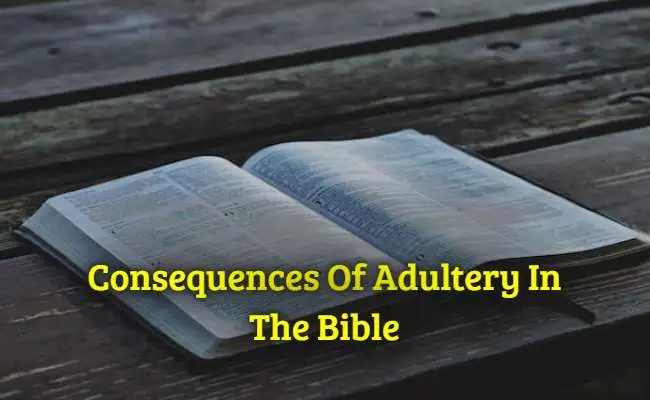 Consequences Of Adultery In The Bible